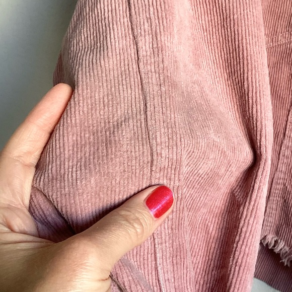 \Altar’d State\• Pink Corduroy Jacket - Picture 8 of 14